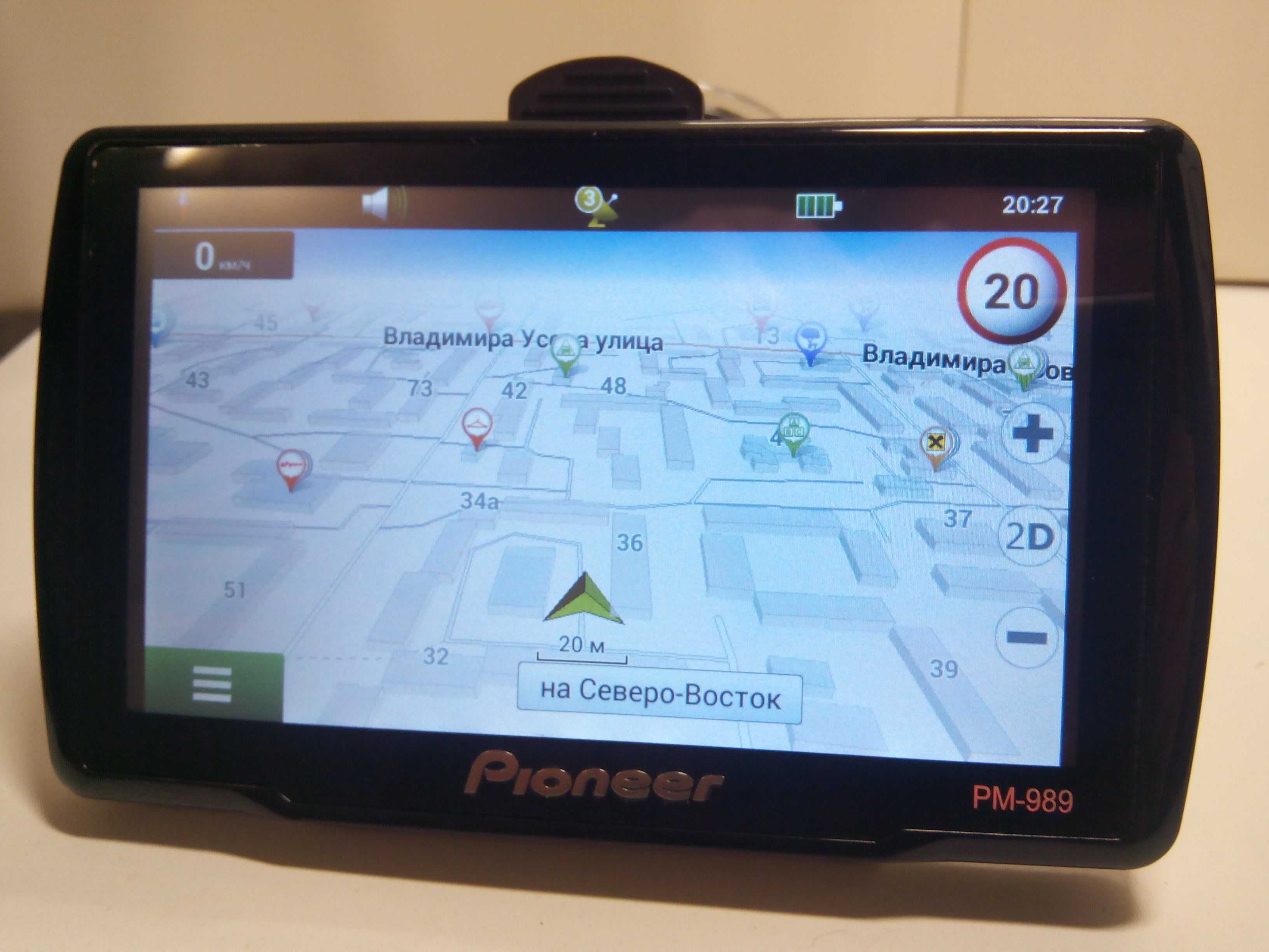 Pioneer TIR GPS навігатор зі свіжими картами України та Європи 2025р!