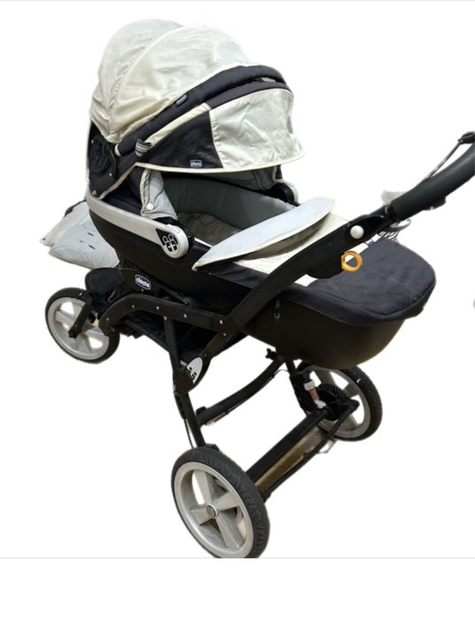 Коляска Chicco S3 люлька на шасси+автокресло