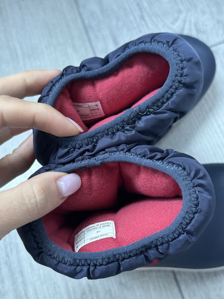 Чобітки crocs осінь/зима
