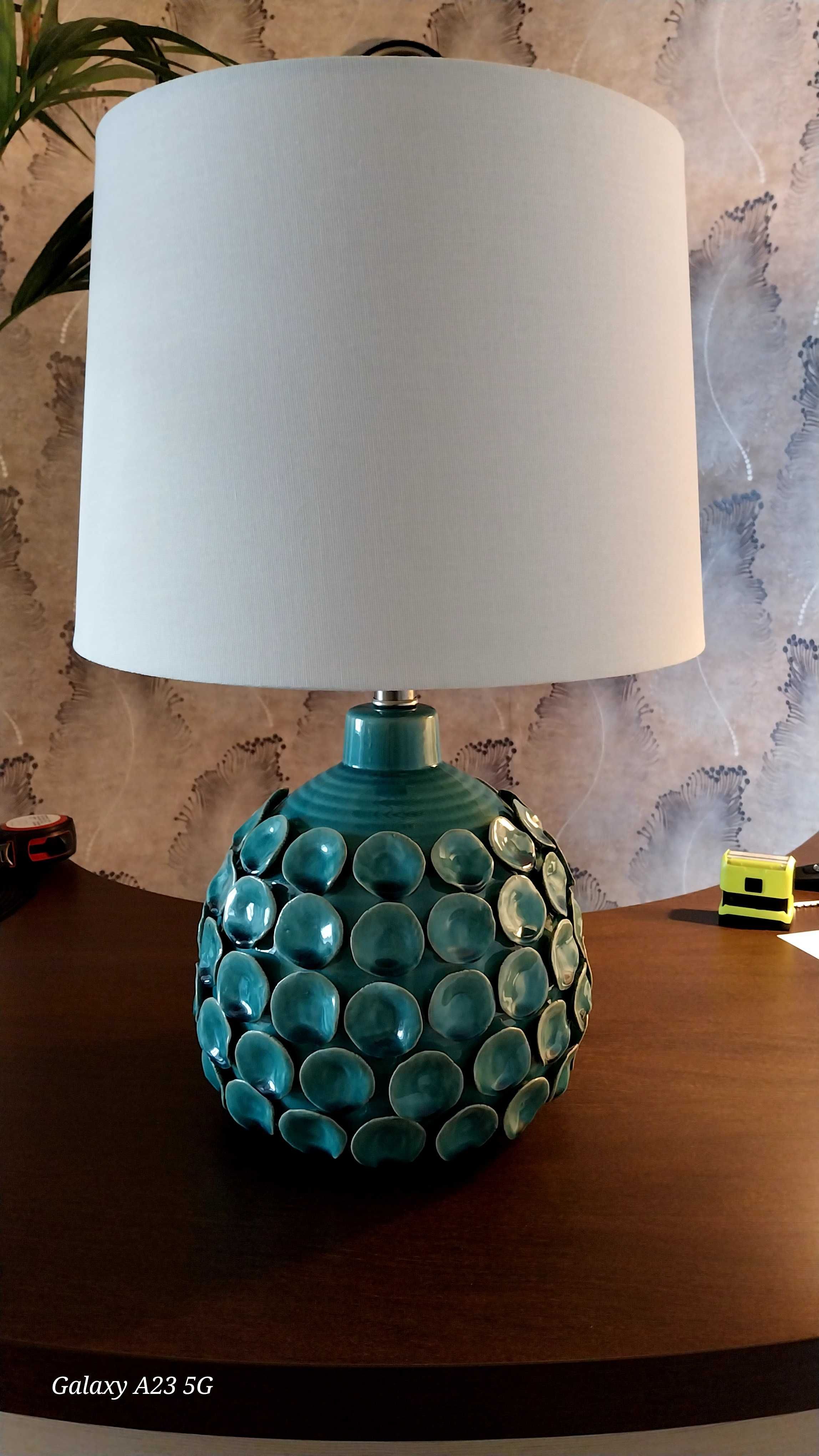 Lampa Ceramiczna turkus