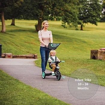 Rowerek trójkółowy biegowy dla dzieci 10m-5y 4 w 1 globbe trike