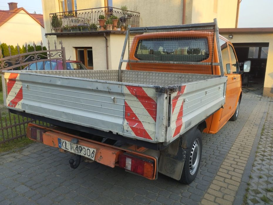 VW/T5/1.9/TDi/105KM/2005r/1Właś/DOKA/Dubel/Kabina/6.OSÓB/Klima/OKAZJA!