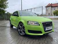 Audi A3 2.0 TDI - Anglik - Lakier Lamborghini - 19" VRS - BDB Stan
