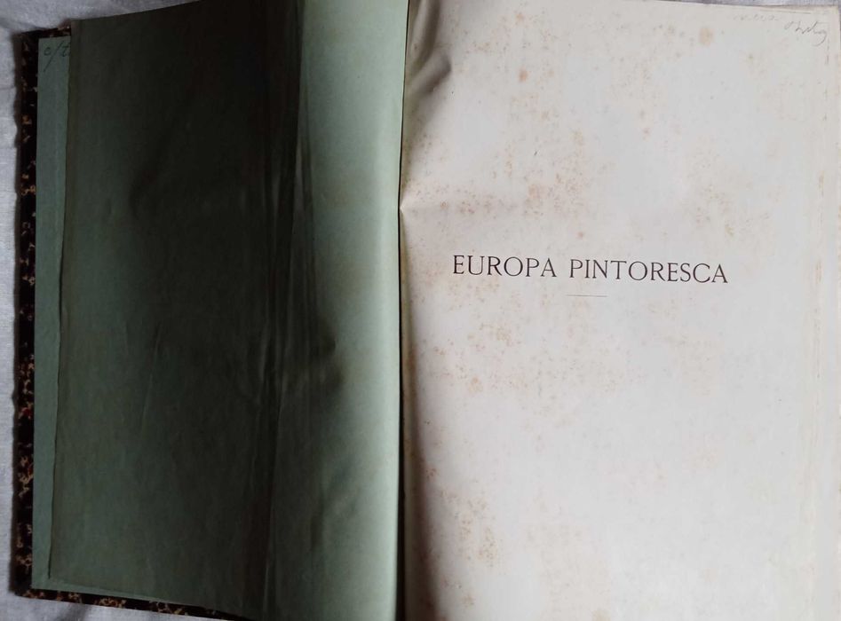 Livro Europa pintoresca