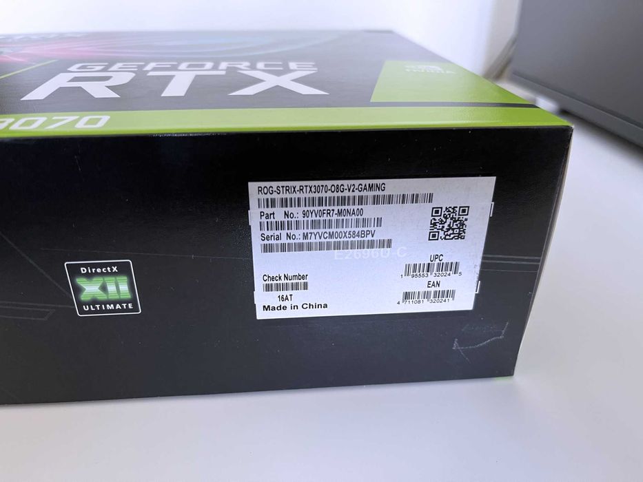 Asus ROG Strix RTX 3070 OC Editon