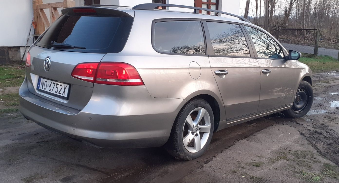 2014 VW Passat kombi B7 1,4+GAZ  salon PL do poprawek Olsztyn