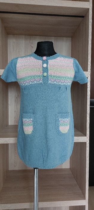 NEXT Dzianinowa sukienka tunika Rozm. 3 - 4 lata