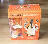 Pudełko i shaker whisky Monkey Shoulder