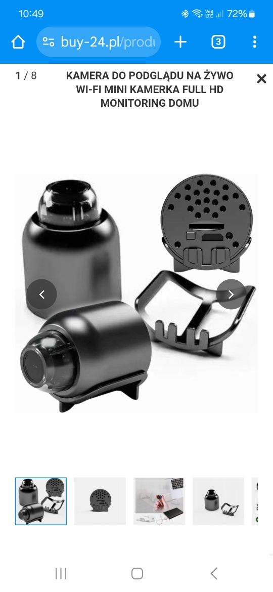 Sprzedam mini camerę
