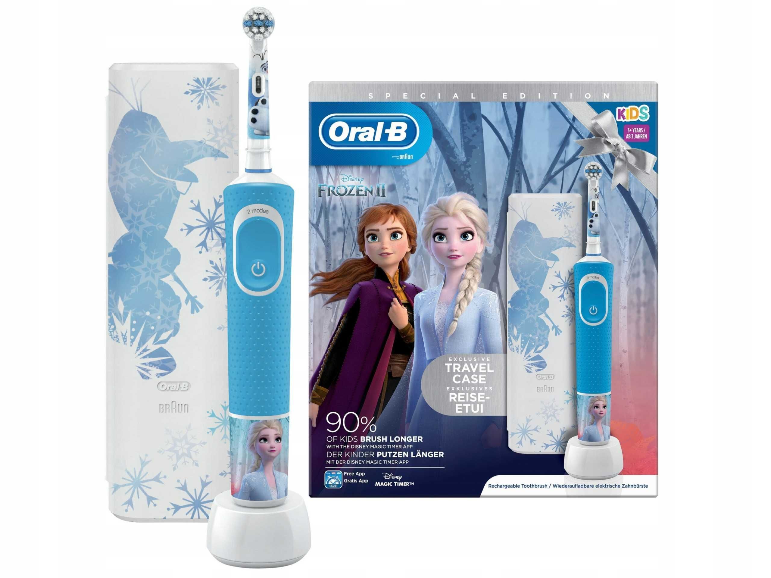 Szczoteczka Elektryczna Oral-B Vitality 100 Kids Frozen z Etui