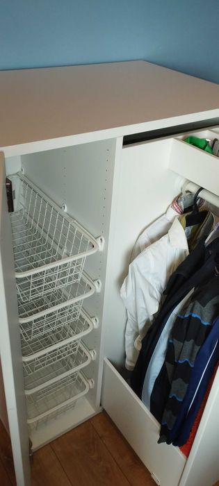 szafa SMÅSTAD Szerokość: 80 cm Głębokość: 57 cm Wysokość: 108 cm