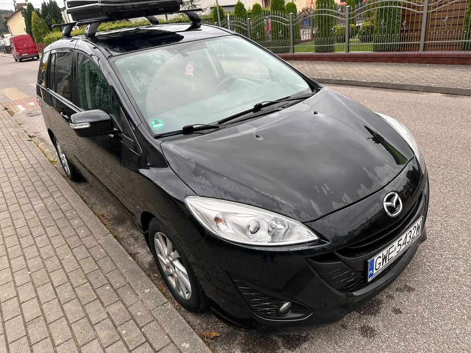 Mazda 5 Klimatronik, 7 miejsc, parktronik, podg. fotele, isofix, bagażnik dach