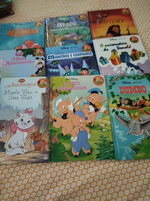 Livros DISNEY as histórias fantásticas da Walt Disney