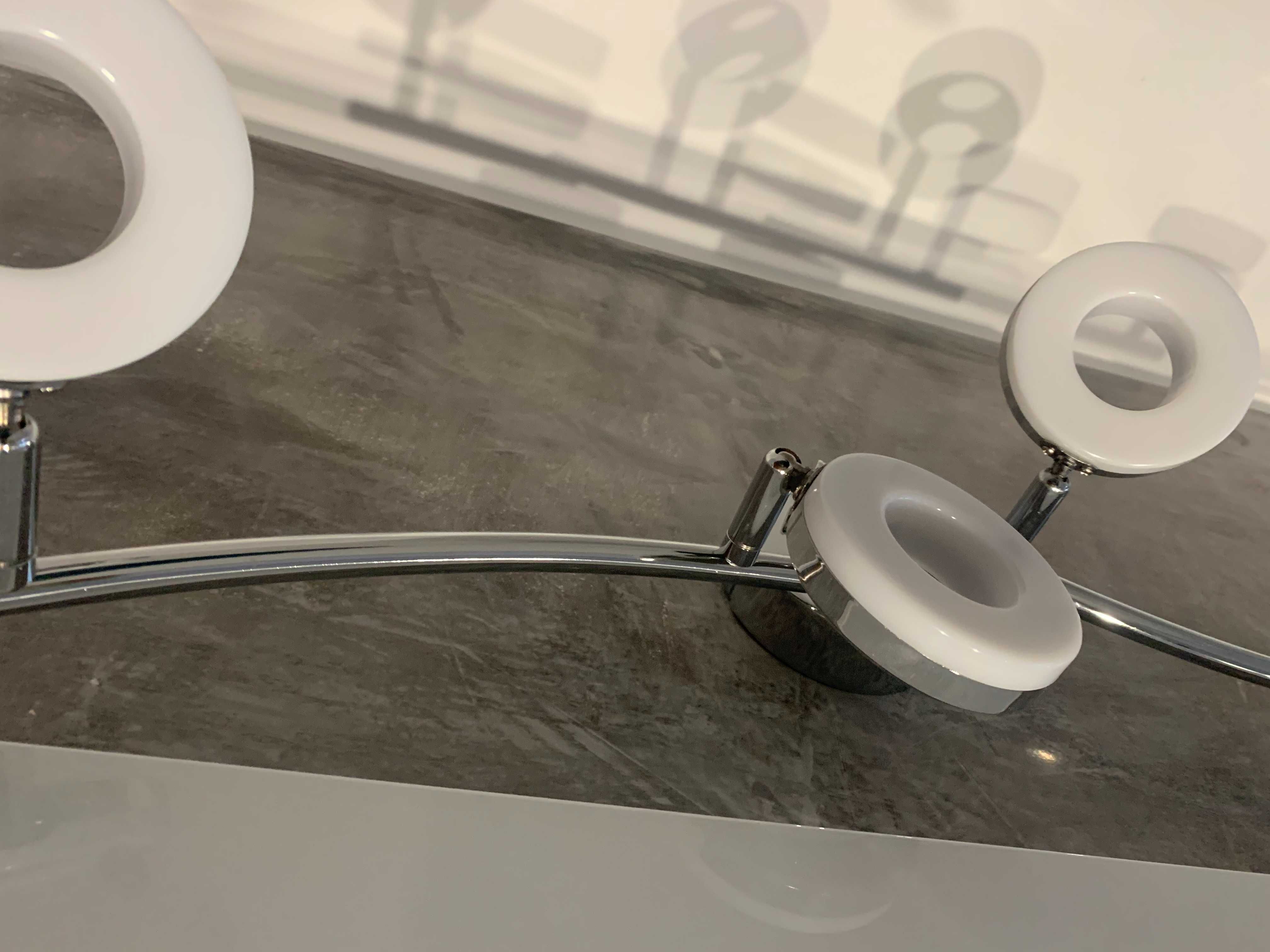 Lampy led srebrne