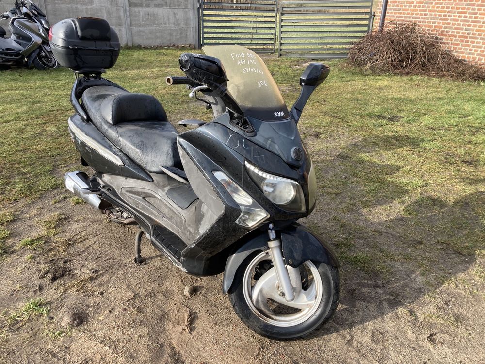 Sym Gts 125 Evo 05- części czasza osłony silnik gaźnik lagi lampa