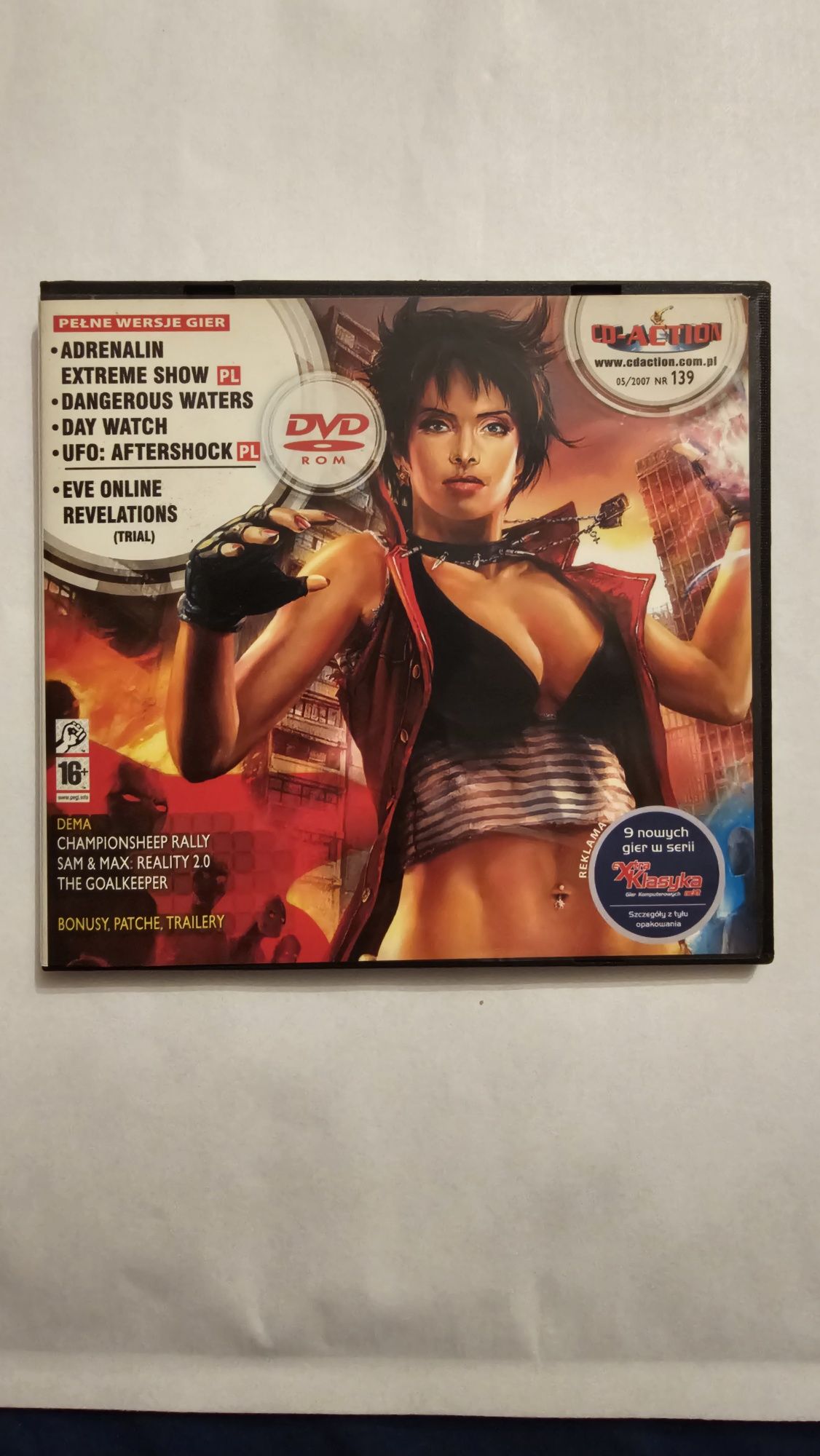 Sama płyta z gazety cd-action nr. 139 z grami . Stan dvd bardzo dobry