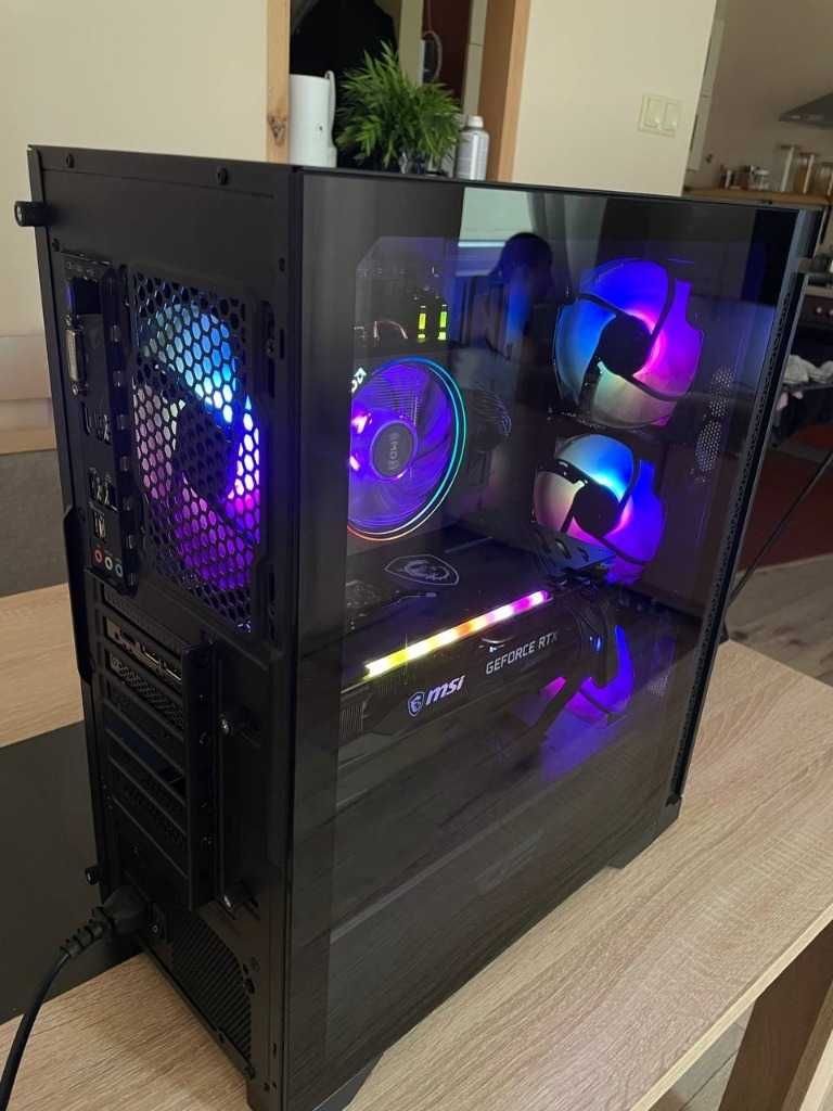 PC gaming Ryzen 7 RTX 3060 12GB GAMING X TRIO 32GB