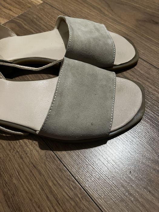 Босоніжки замш натуральні