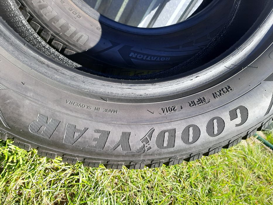 4x Opony zimowe 205/60R16 GoodYear UltraGrip 9 / 7mm