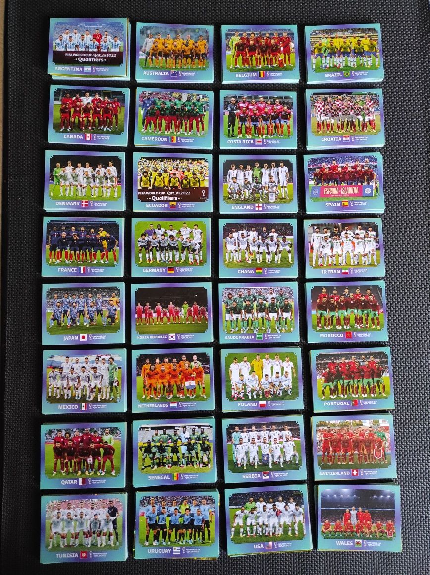 Cromos de Futebol QATAR 2022 - Coleção Completa