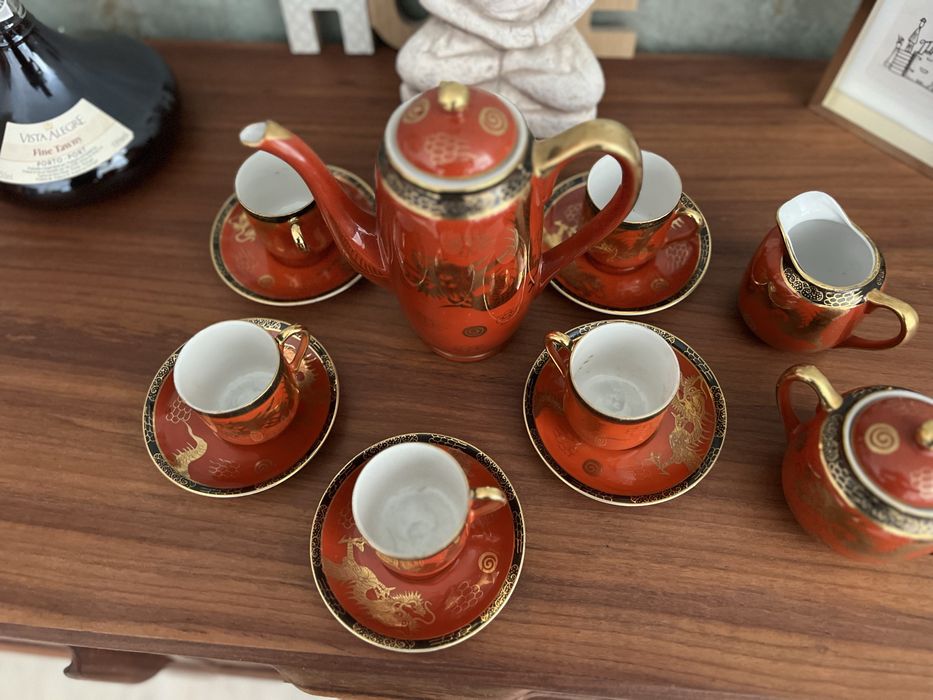 Servico de café japones