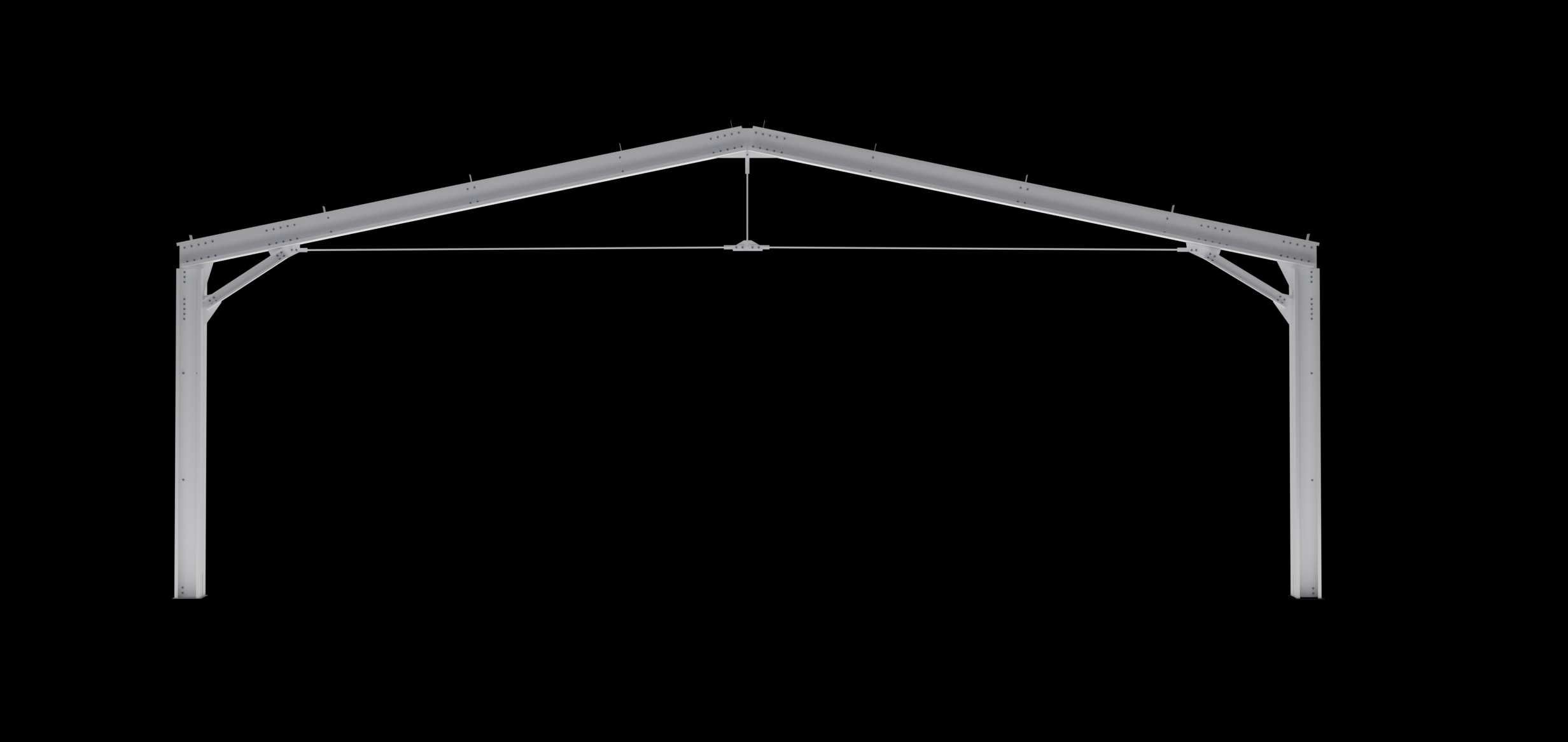 Konstrukcja stalowa hali 15m x 50m Ocynk Promocja