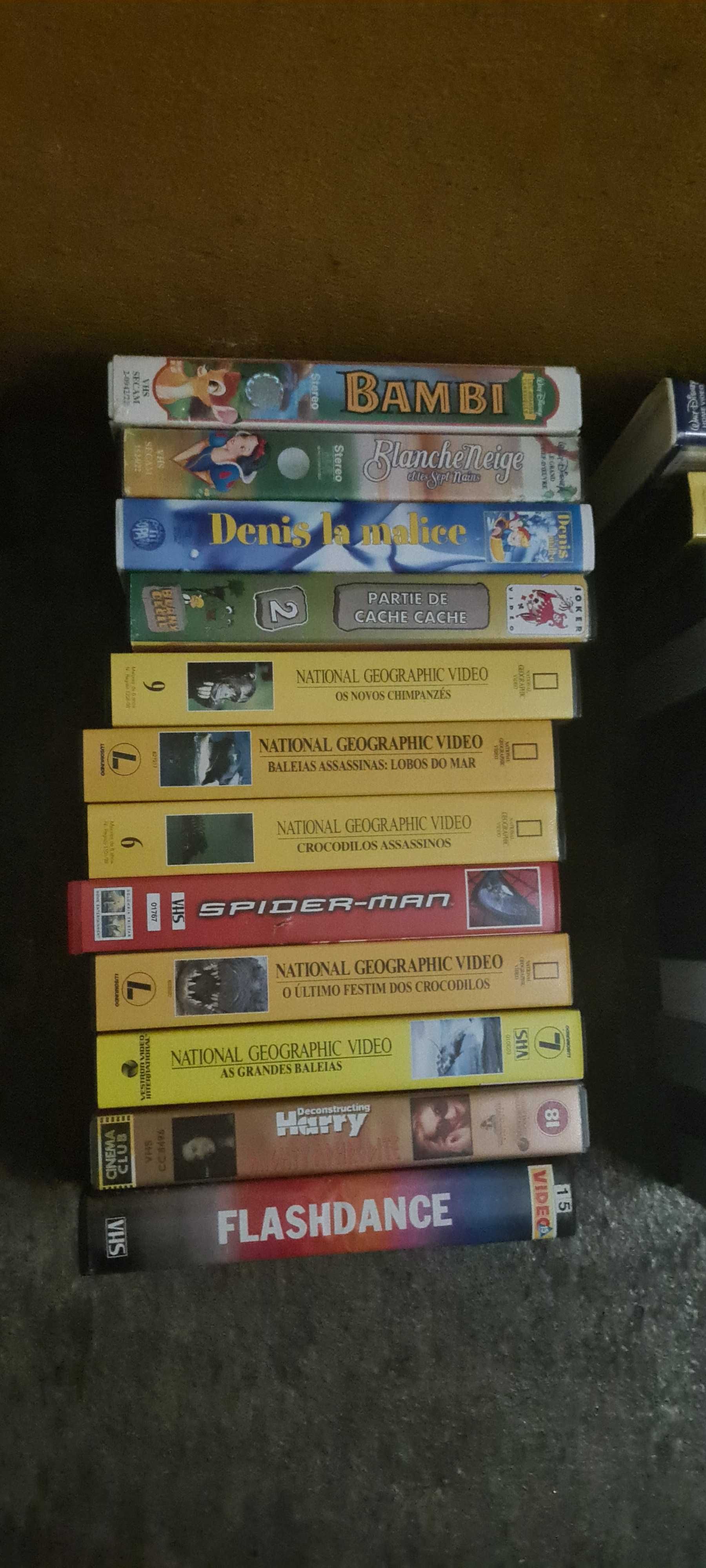 Lote mais de 140 vhs