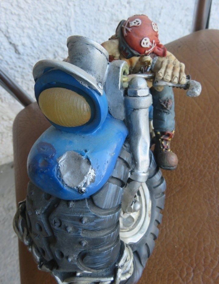 Boneco Motard boneco