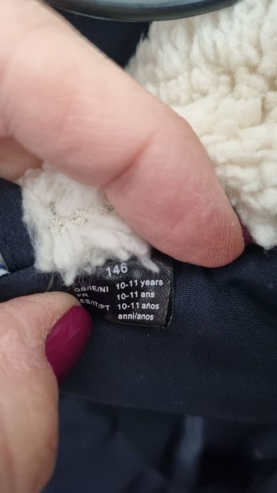 Kurtka parka rozm 146
