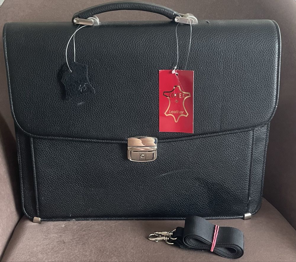 Чоловічий шкіряний портфель Comtex М45