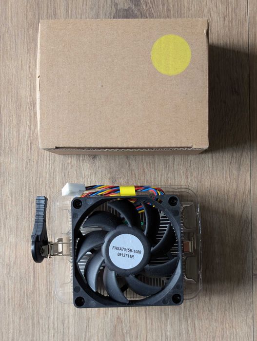 Chłodzenie Procesora CPU Wentylator + Radiator AMD AM3 AM2 4Pin Nowe!