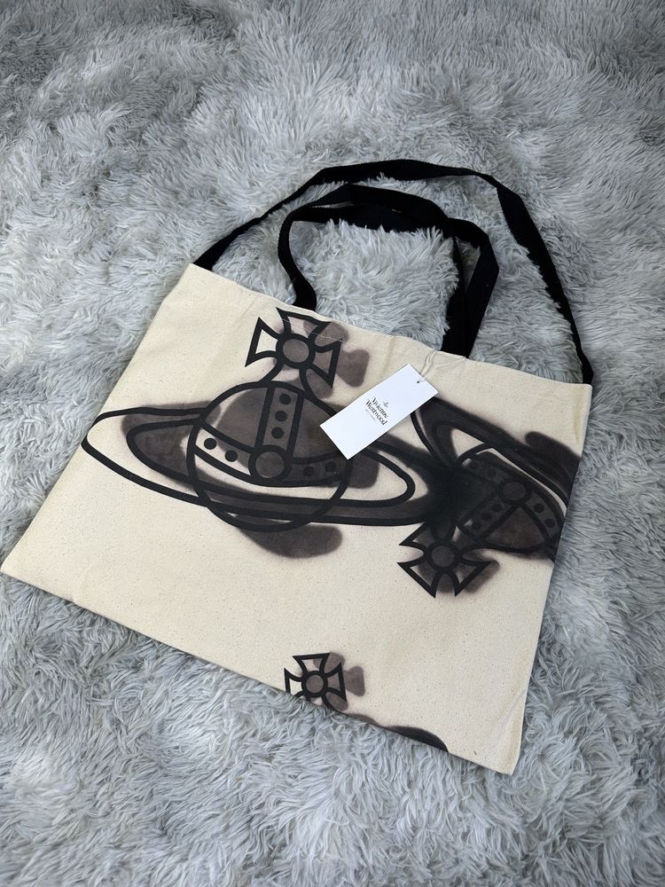 СКИДКА! Vivienne Westwood Shopper Eco Bag сумка шопер