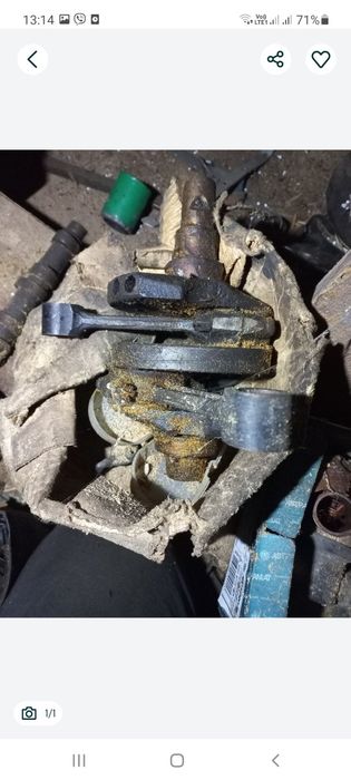 Коленвал с шатунами мотоцикла Днепр, МТ 10-11, коленчастый вал