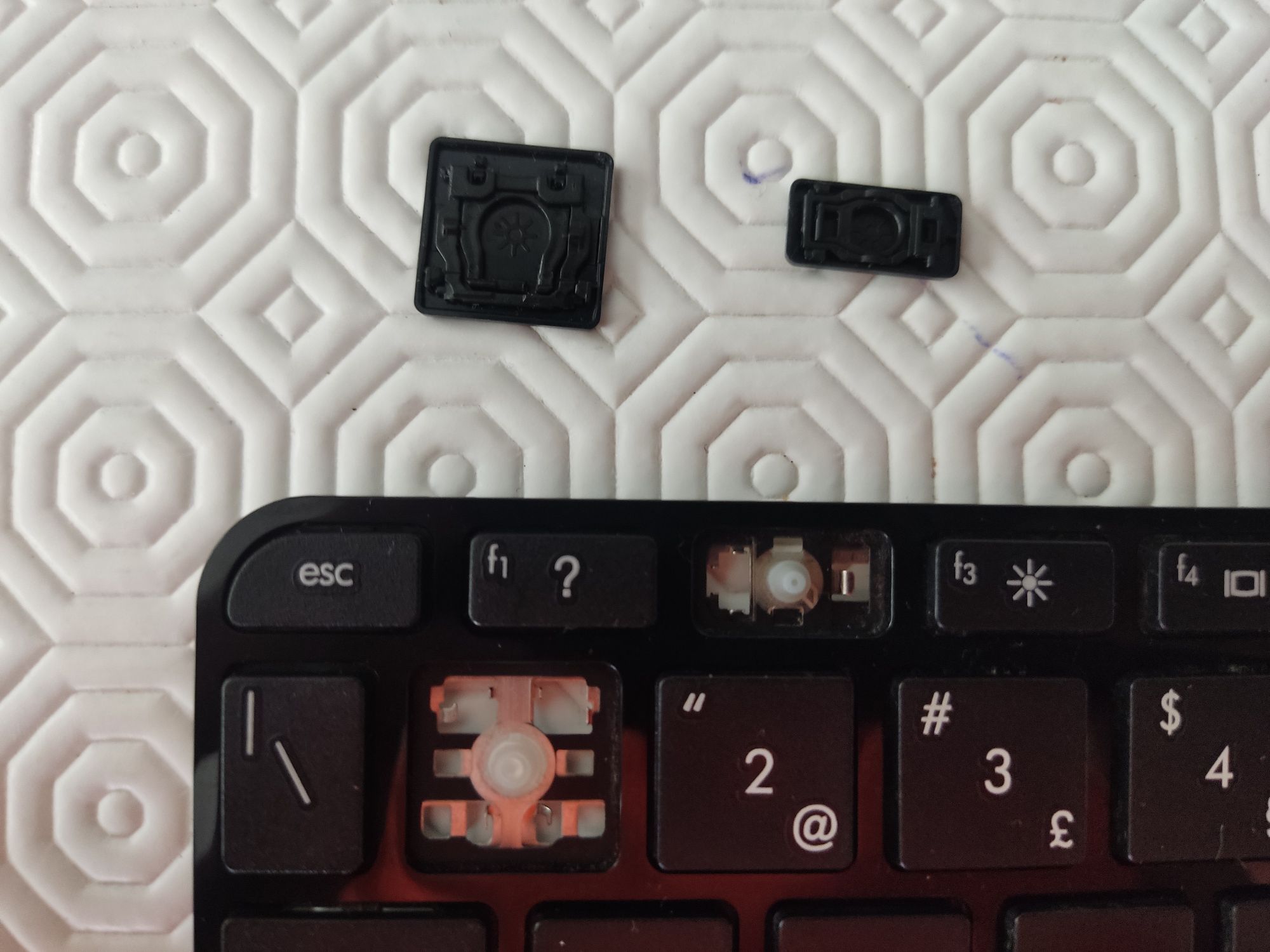 AVARIADO - Teclado portátil HP 15-B série para aproveitamento de tecla