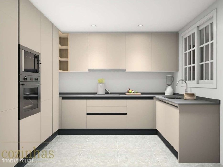 Apartamento T3 à Venda com Cozinha Equipada, Ar Condicionado e Garagem