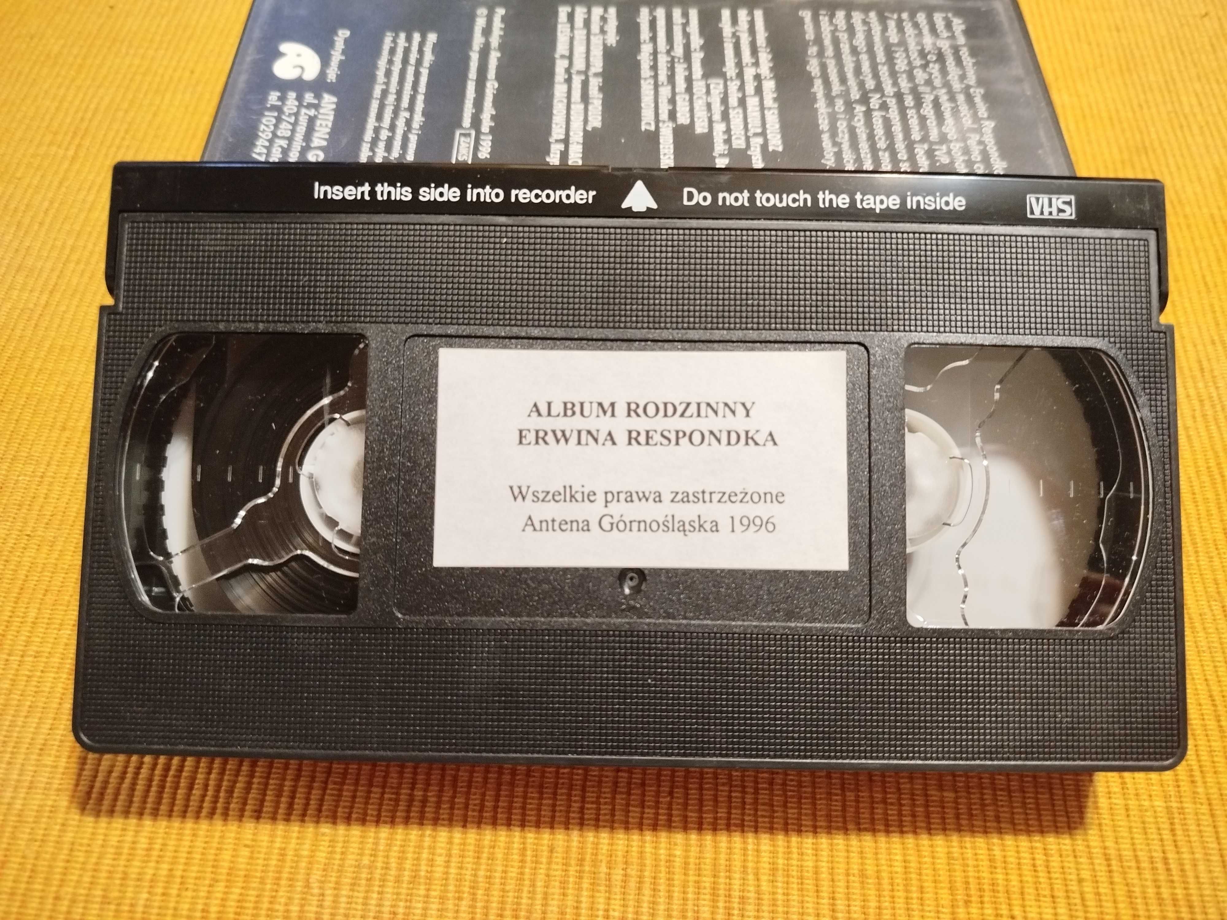 Album rodzinny Erwina Respondka VHS pierwszy górnośląski musical