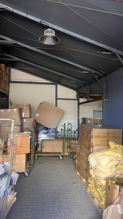 Namiot magazynowy 9,76x 6,1m hala magazynowa wiata zadaszenie namiot