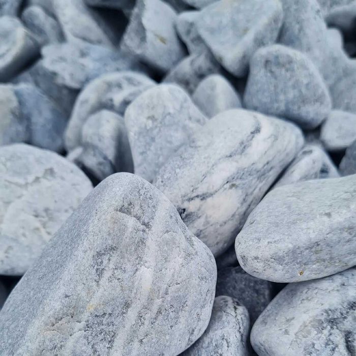 Otoczaki greckie szare SILVER ozdobny szary grys kamień z dostawą TONA