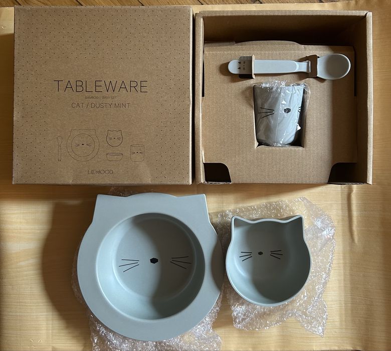 Набір дитячого бамбукового посуду liewood