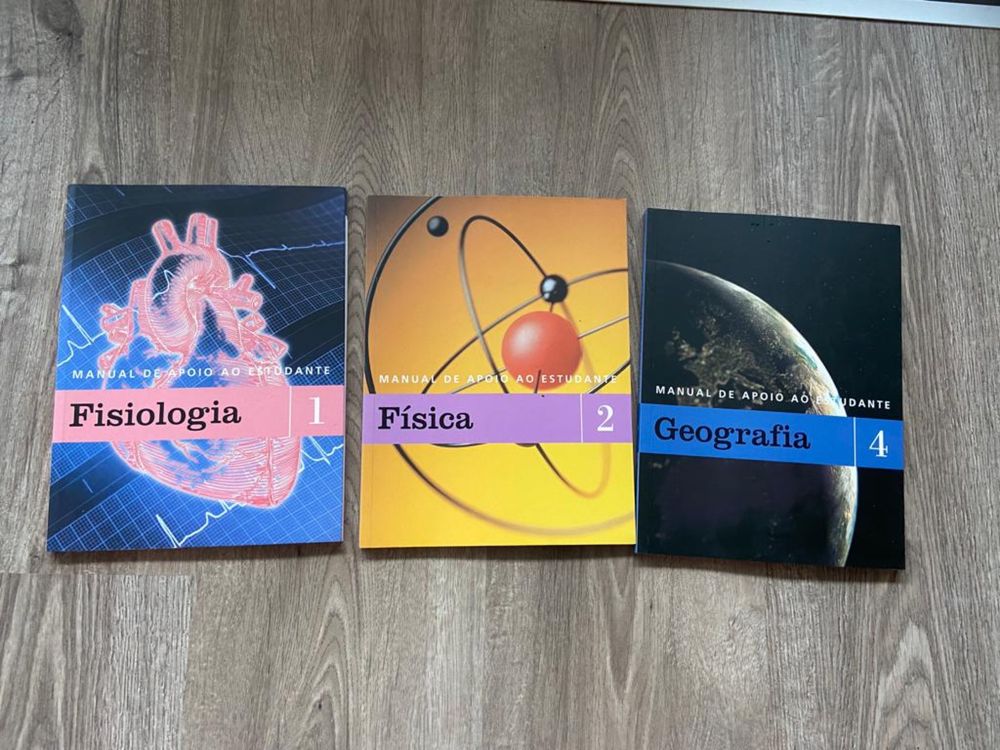 Coleção de livros - Manuais de apoio ao estudante.