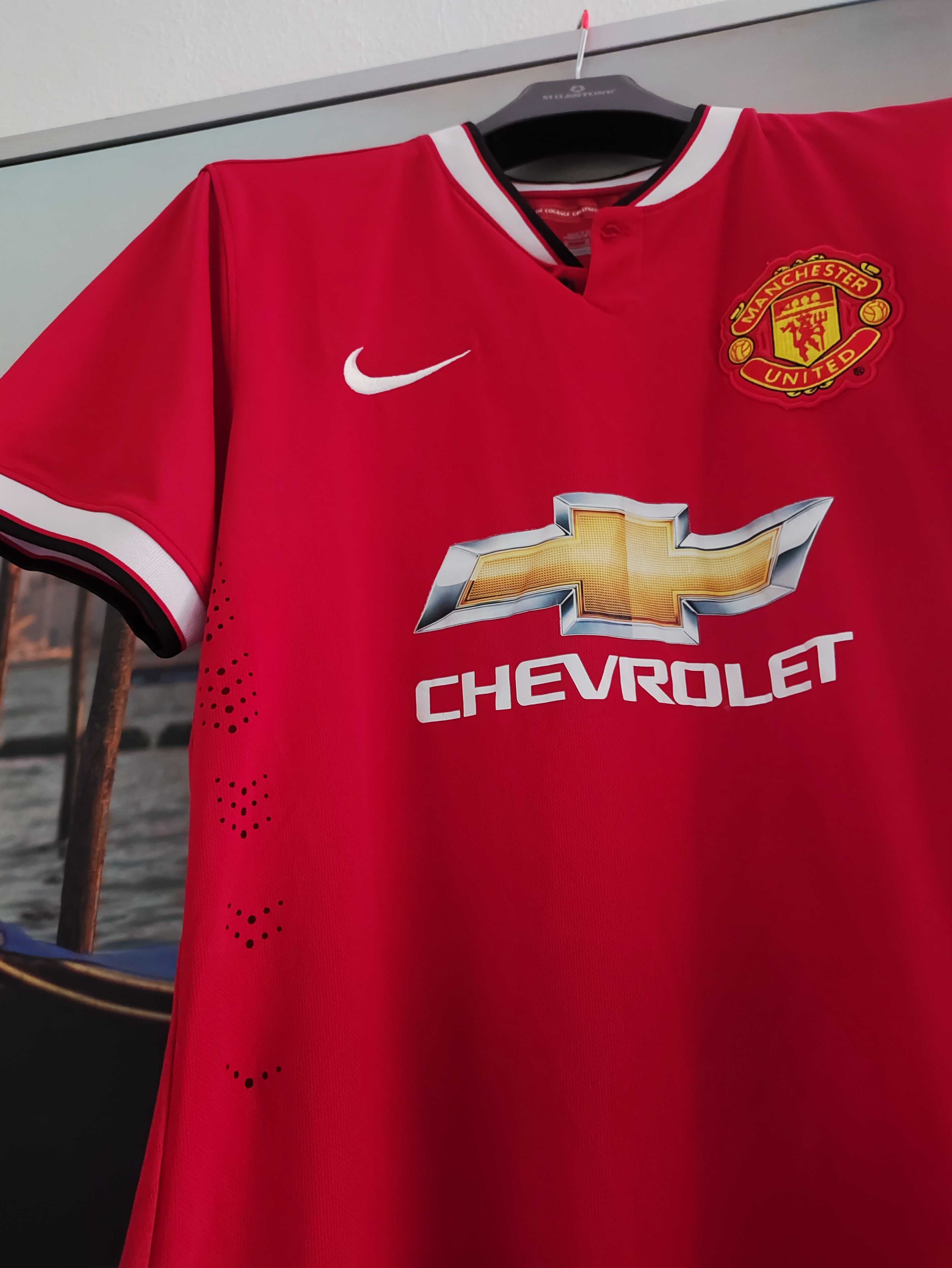 Koszulka Manchester United Nike T-shirt czerwona sportowa piłka nożna