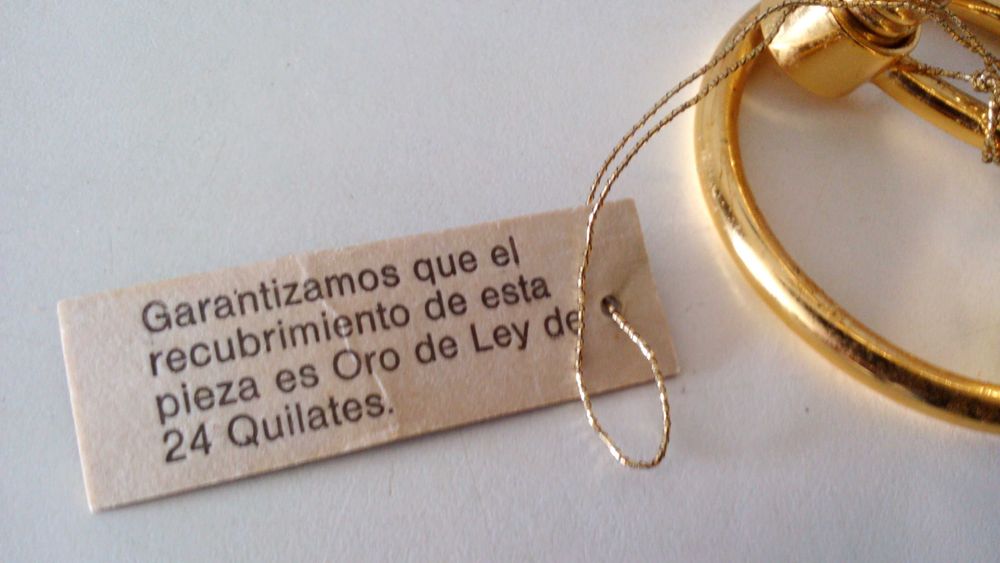 Conjunto Ouro de lei 24 Quilates Escova dentes+suporte de Barbear