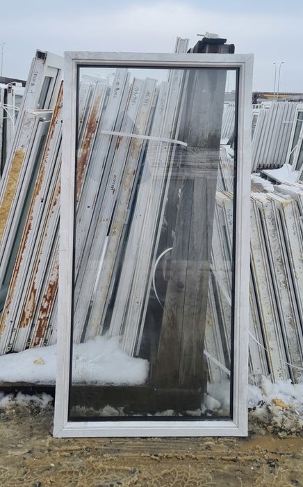 OKNA Używane 79x164 OKNO KacprzaK Plastikowe PCV Lider Okna OLX