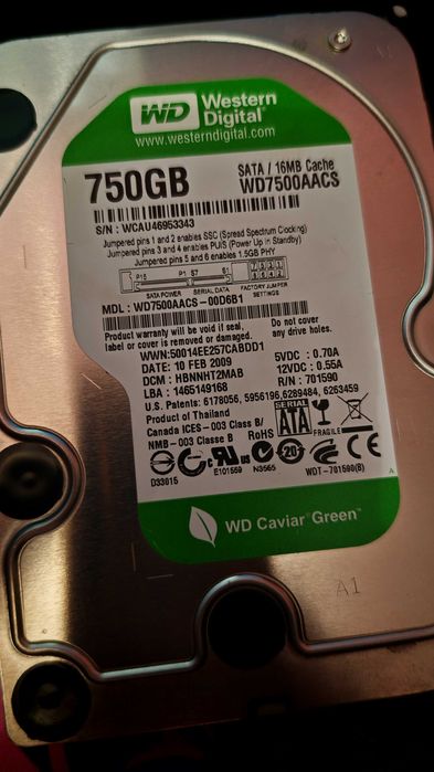 PC i7-7700k, 16GB RAM, HDD 750GB, Gigabyte GA-Z270X Gaming K5, 700W