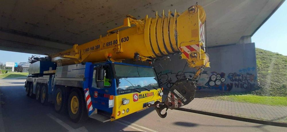 Dźwig żuraw Liebherr Ltm 1250-6.1