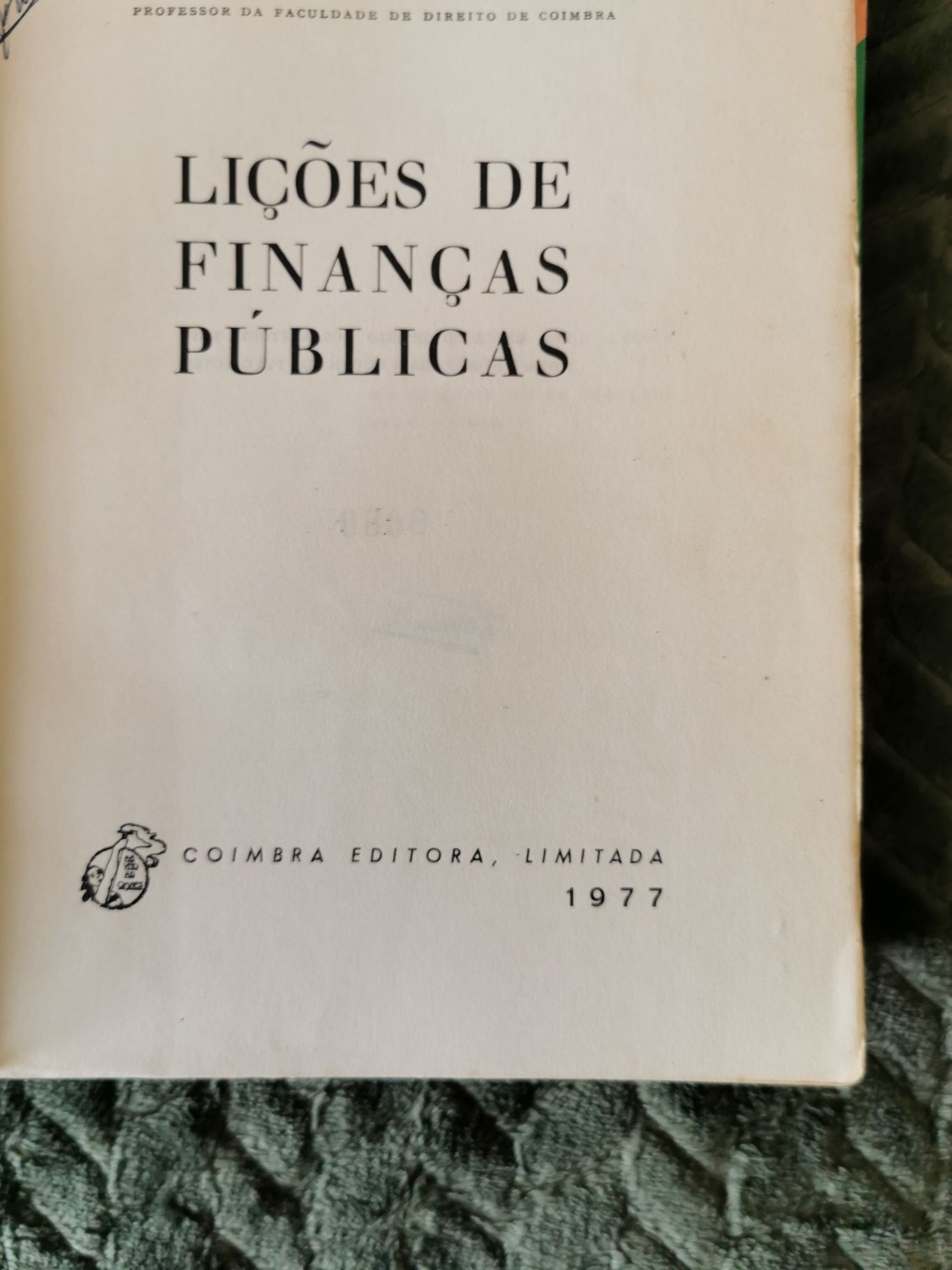 Livros Jurídicos - Finanças Públicas