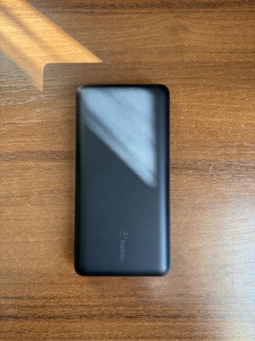 Belkin Power Bank 20000mAh, 15W, Dual USB-A, USB-C, Black (BPB012BTBK)