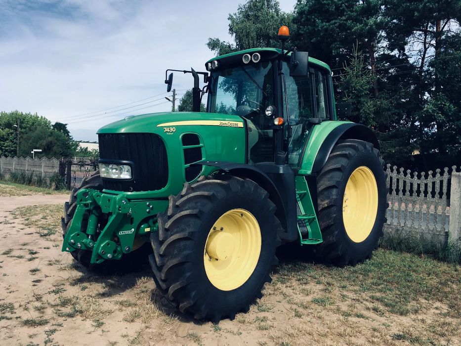 John Deere 7430 Premium Nowe opony Pneumatyka  7530 rok 2011 TUZ