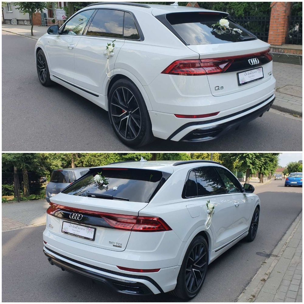 Auto do ślubu Nowy model audi A7 i Q8