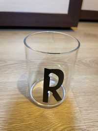 Szklanka z literą R 250 ml